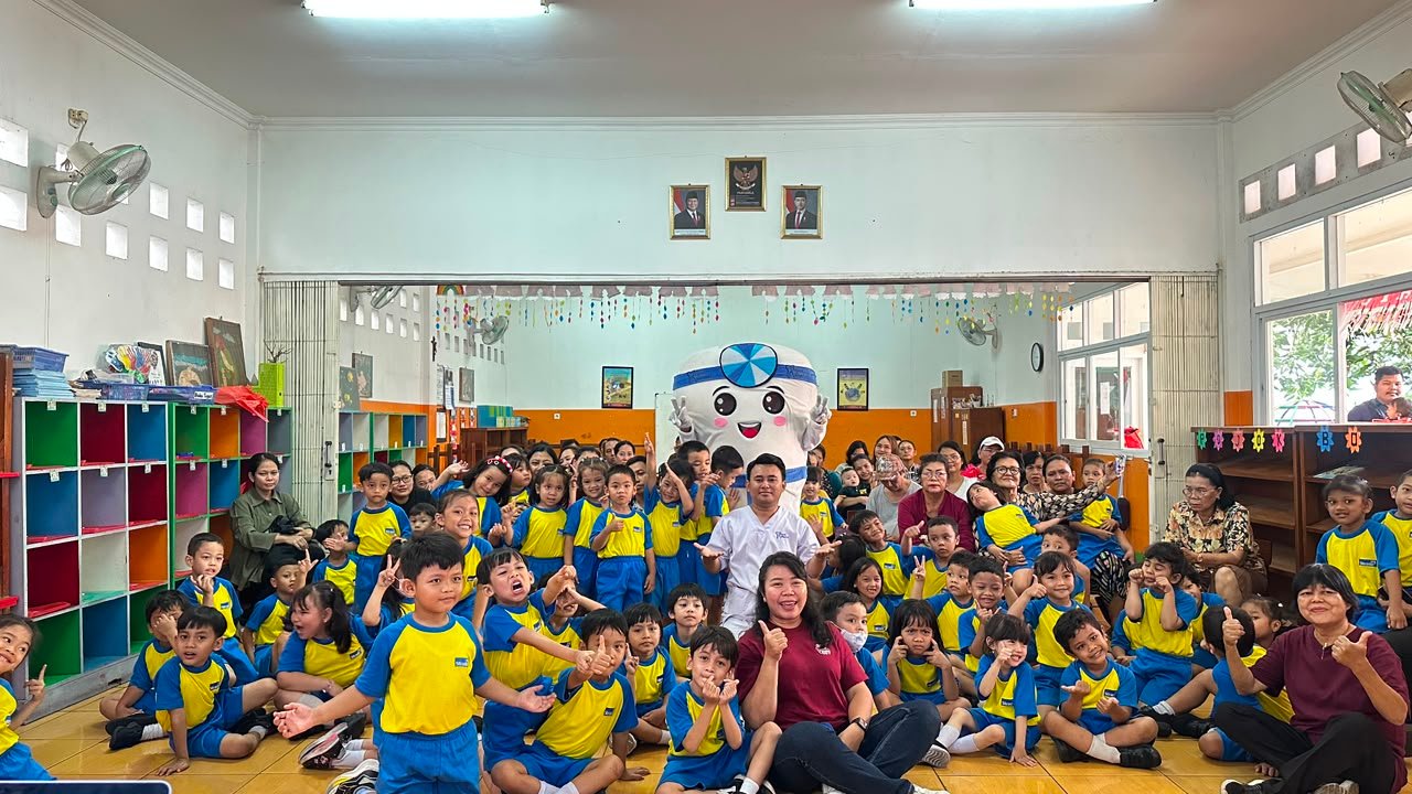 🦷✨ Senyum Sehat, Anak Hebat di TK Strada! ✨🦷